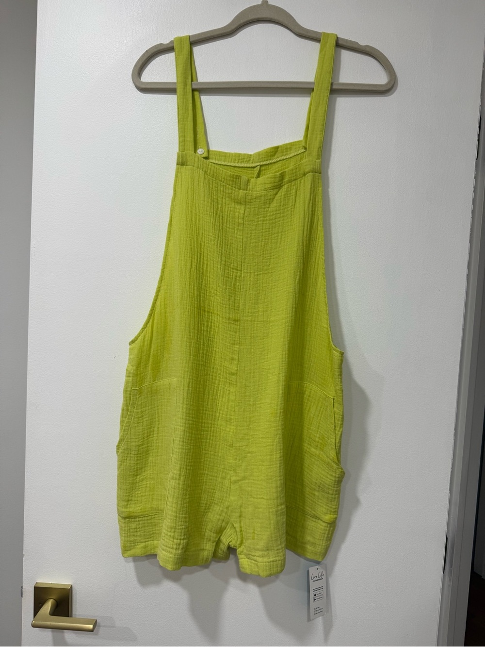 Cupshe Lime Green Gauze Jumpsuit